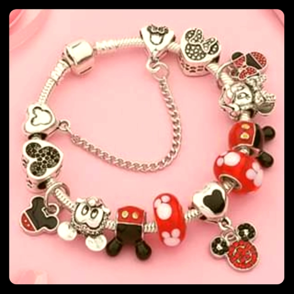 Mickey Mouse Charm Bracelet